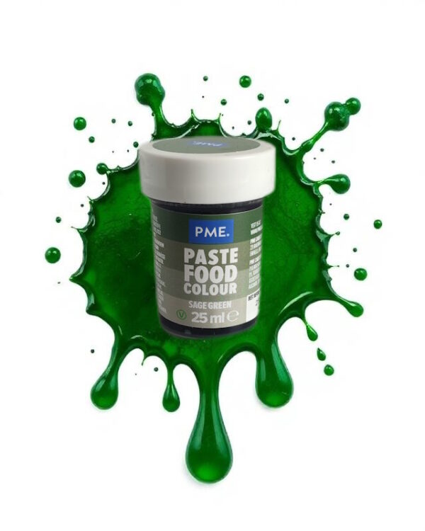 Barwnik spożywczy w ŻELU 25 ml PME SAGE GREEN