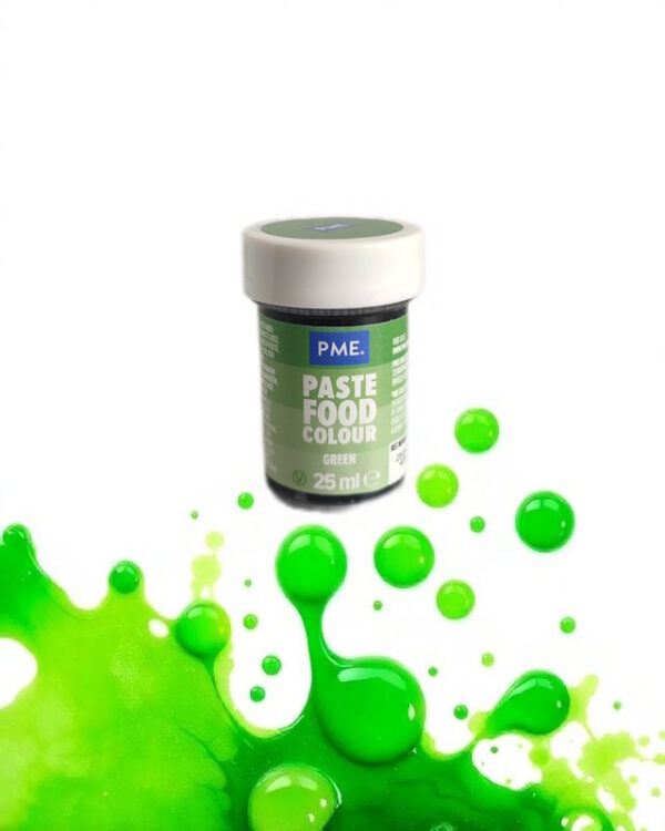 Barwnik spożywczy w ŻELU 25 ml PME GREEN