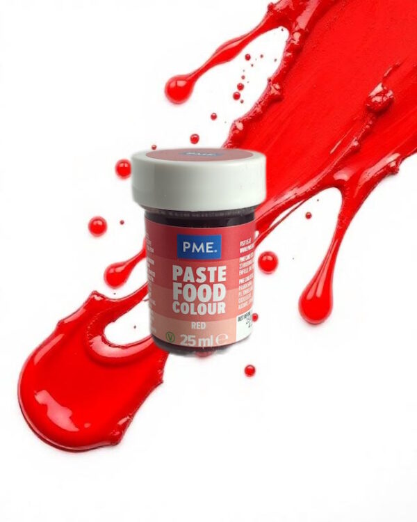 Barwnik spożywczy w ŻELU 25 ml PME RED
