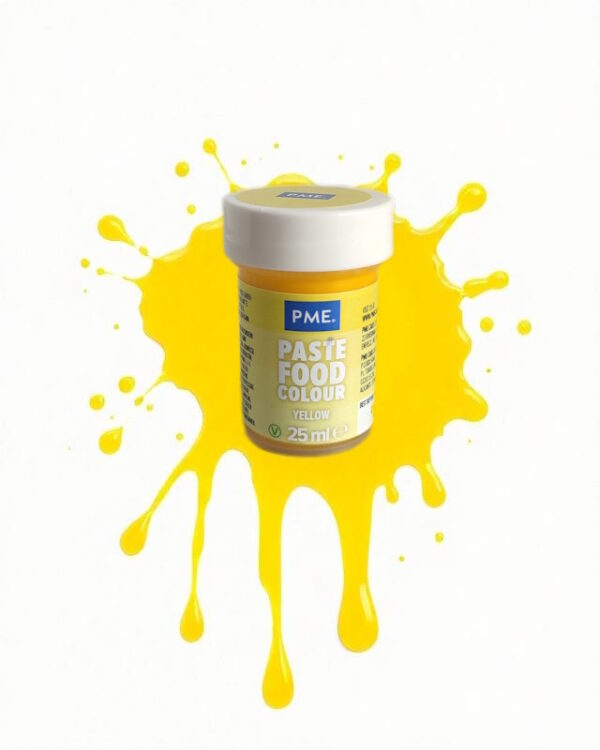 Barwnik spożywczy w ŻELU 25 ml PME YELLOW