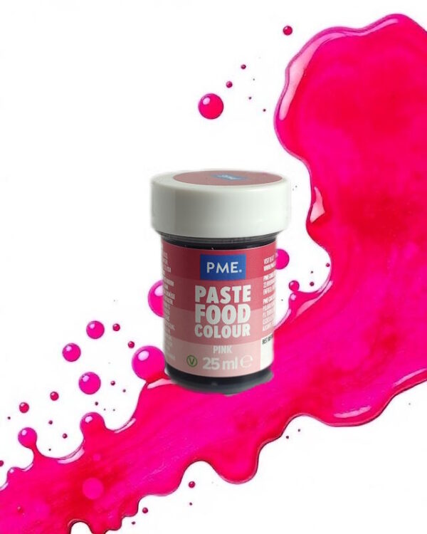 Barwnik spożywczy w ŻELU 25 ml PME PINK