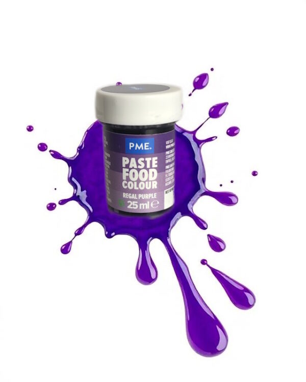 Barwnik spożywczy w ŻELU 25 ml PME REGAL PURPLE