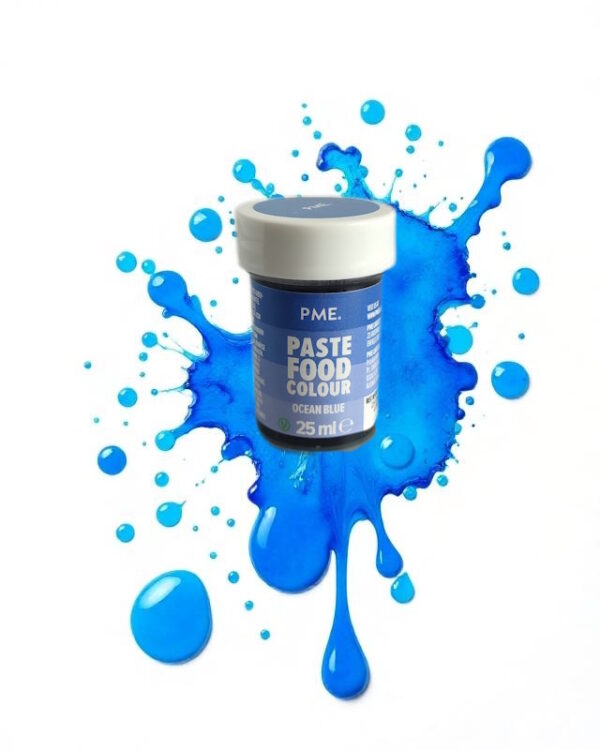 Barwnik spożywczy w ŻELU 25 ml PME OCEAN BLUE
