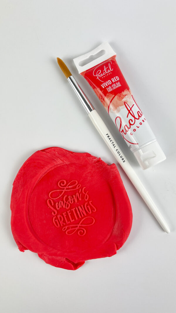 Barwnik w żelu FRACTAL 30 g VIVID RED - obrazek 4