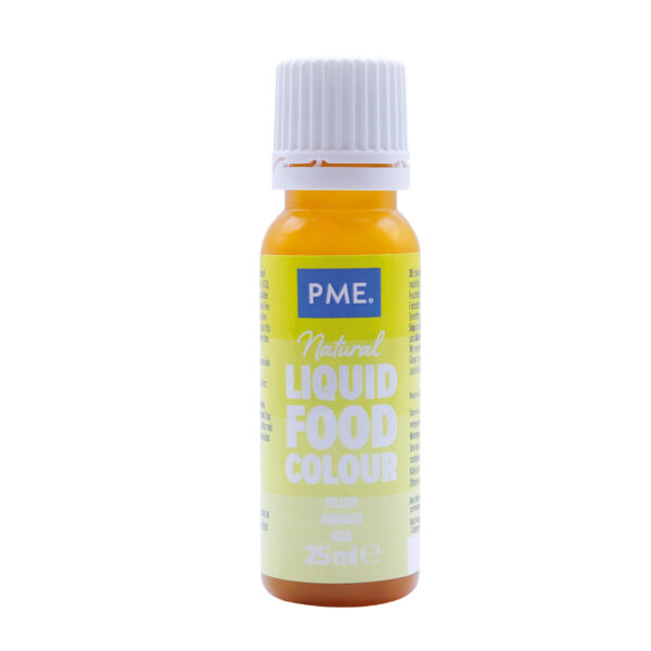 Naturalny Barwnik spożywczy W PŁYNIE 25 ml PME YELLOW - obrazek 7