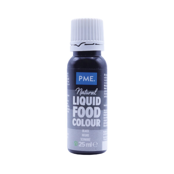 Naturalny Barwnik spożywczy W PŁYNIE 25 ml PME BLACK - obrazek 2