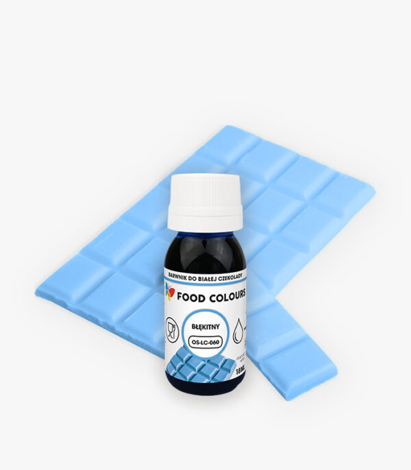 Barwnik do czekolady/mas tłustych BLĘKITNY 18ml