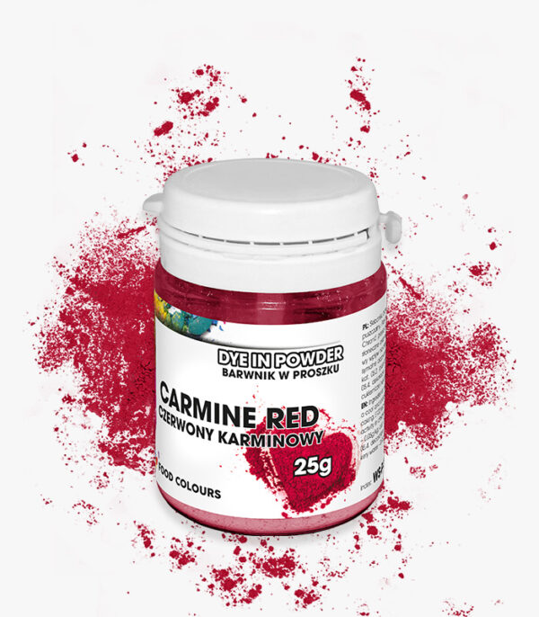 Barwnik w Proszku/Wodnorozpuszczalny- RED KARM 25g
