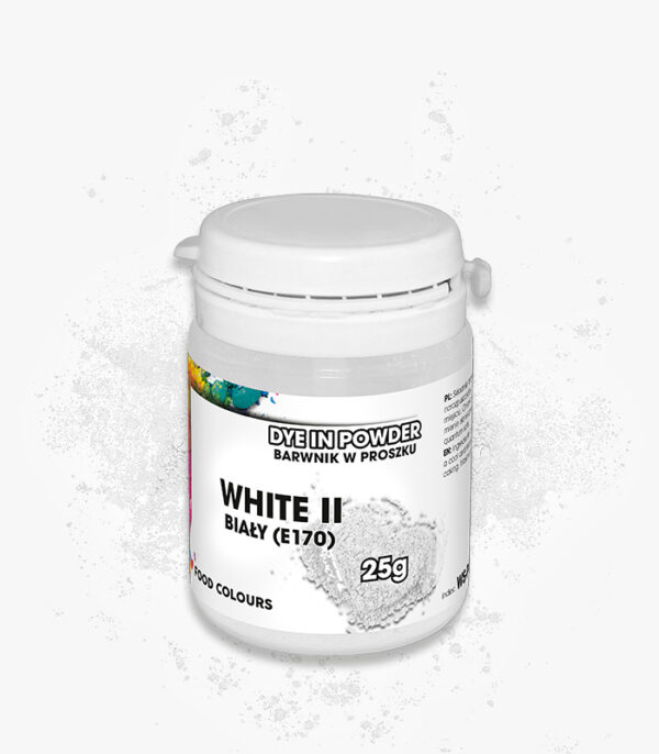 Wybielacz spożywczy w proszku White II - Biały 25g
