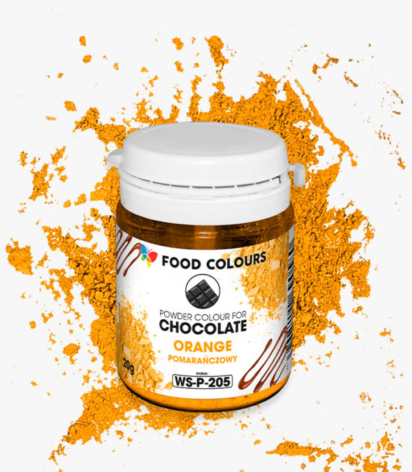 Barwnik w proszku do CZEKOLADY 20g ORANGE/ FC