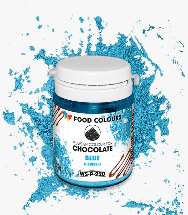 Barwnik w proszku do CZEKOLADY 20g BLUE/ FC