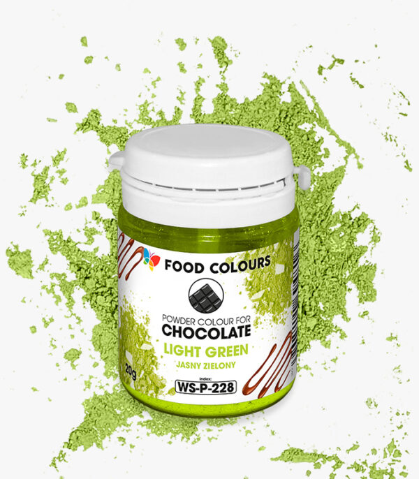 Barwnik w proszku do CZEKOLADY 20g GREEN LIGHT/ FC