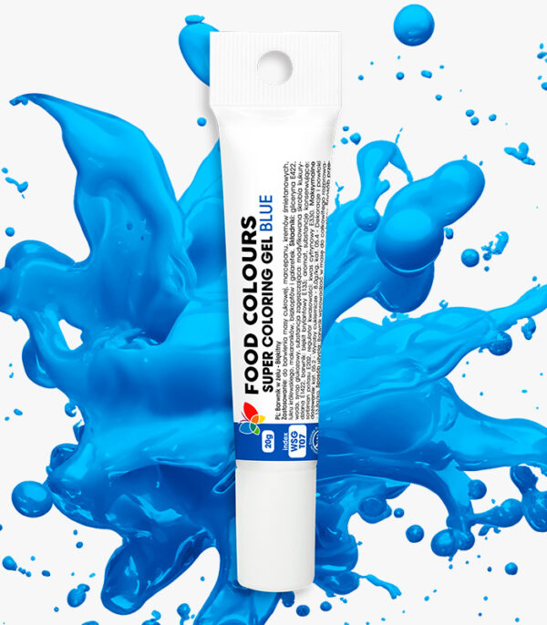 Barwnik Żelowy W TUBCE  20g NIEBIESKI Food Colours