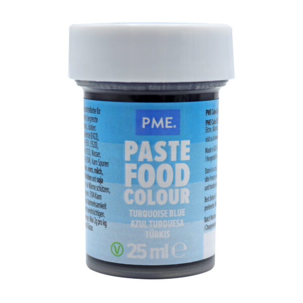 Barwnik spożywczy w żelu 25 ml PME TURQUISE BLUE