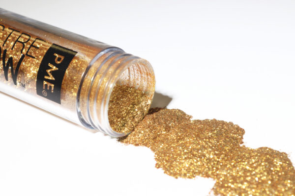 Pył brokatowy LUSTER SNOW GOLD 10g PME