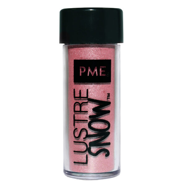 Pył brokatowy LUSTER SNOW PINK 10g PME - obrazek 2