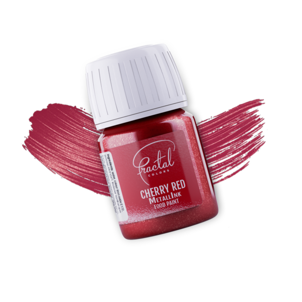 Metaliczna farba w płynie Cherry Red Fractal 30ml