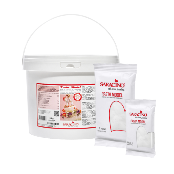 Biała masa cukrowa do figurek SARACINO 5kg WHITE