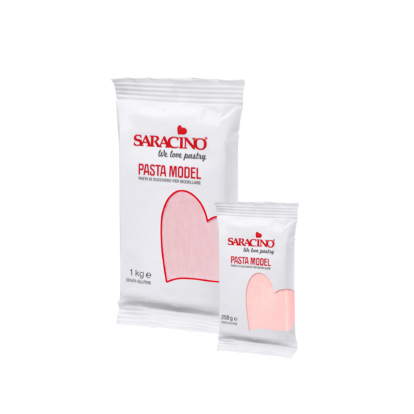Masa cukrowa do figurek  BABY PINK SARACINO 1kg