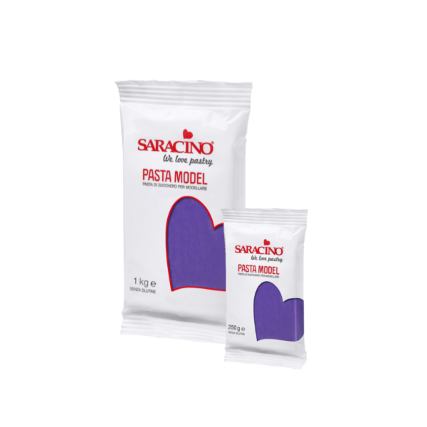 Masa cukrowa do figurek Fioletowa SARACINO 1kg