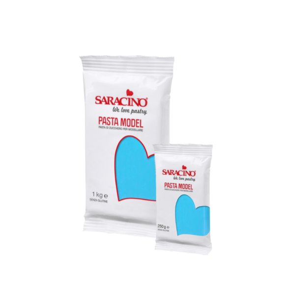 Masa cukrowa do figurek  LIGHT BLUE SARACINO 1kg
