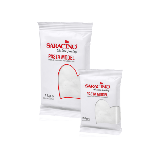 Biała masa cukrowa do figurek SARACINO 1kg WHITE