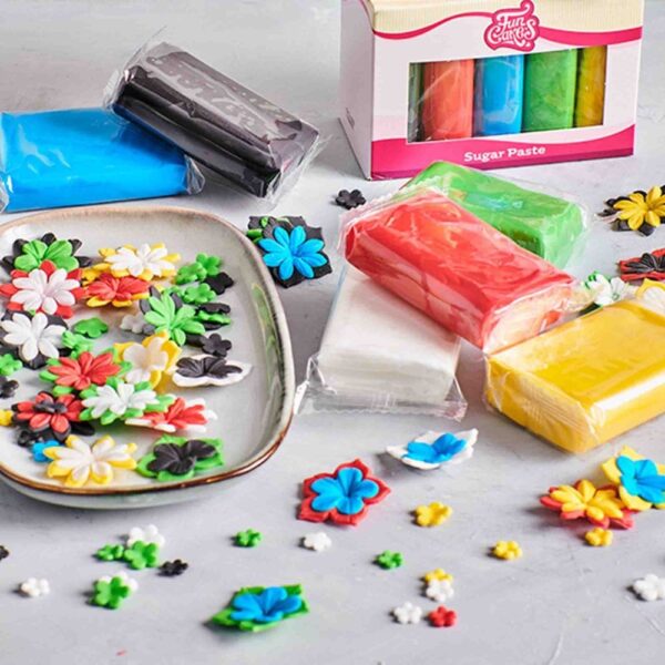 FunCakes masa cukrowa Mix kolorów 5x100 g