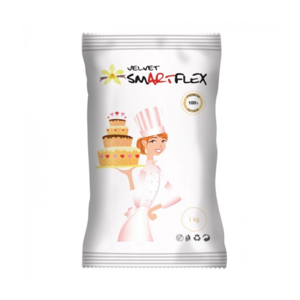 Smartflex Gum Pasta WHITE VELVET VANILLE 1kg