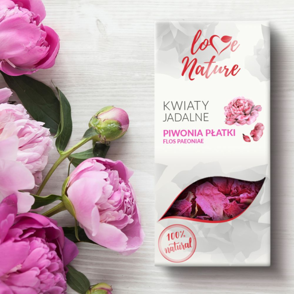 Kwiaty jadalne - Love Nature - PION