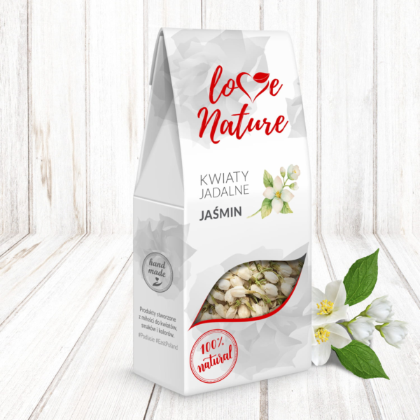 Kwiaty jadalne - Love Nature - JAŚMIN kwiat 10g - obrazek 3