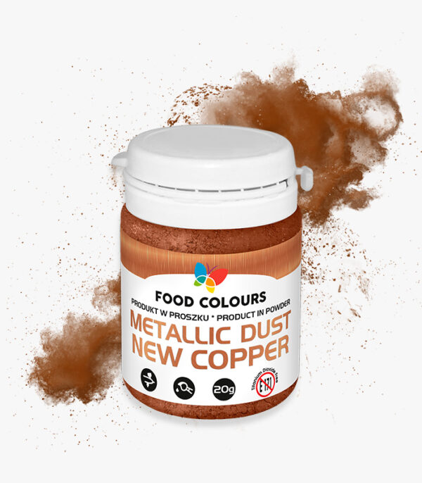 Brokat w proszku NEW COPPER  METALIK Dust  20g