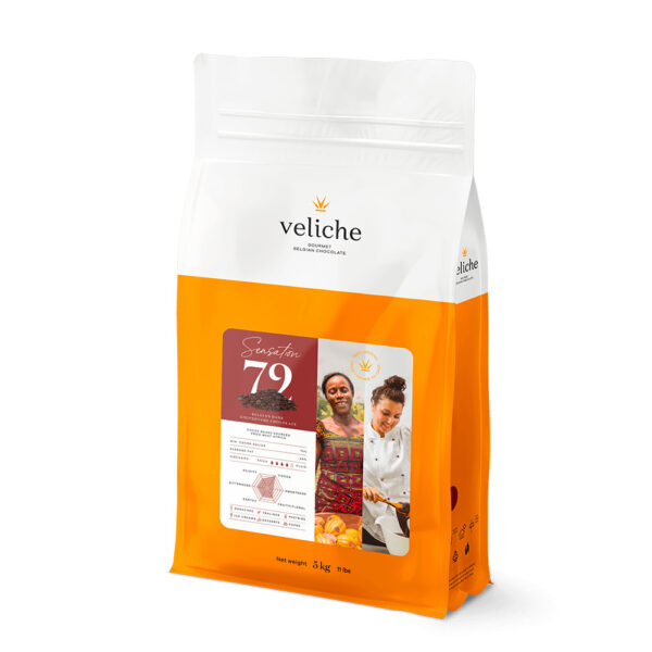 Czekolada gorzka klasy premium 72% Vieliche 1 kg
