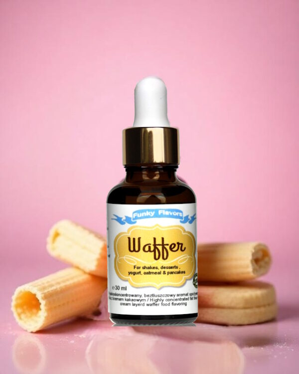 Funky Flavors Waffer 30ml - wafelkowy Aromar bez cukru