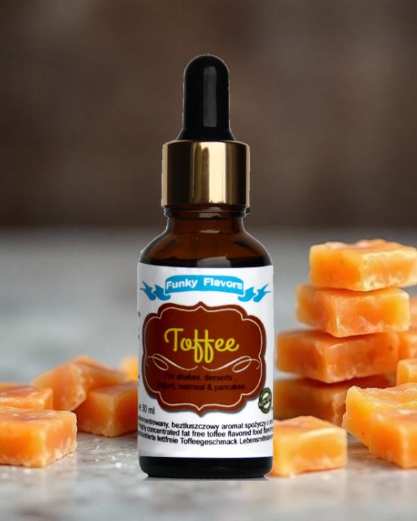 Funky Flavors Toffee 30ml Aromat bez cukru