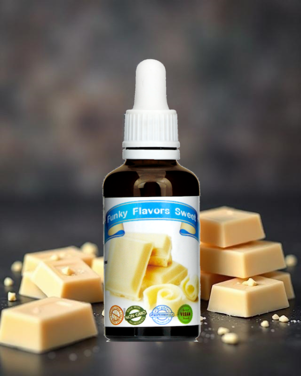 Funky Flavors Sweet White Chocolate 50 ml -Aromat słodzony