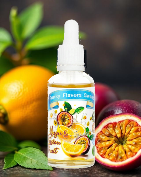 Funky Flavors Sweet Yuzu Passion Fruit 50 ml Aromat słodzony