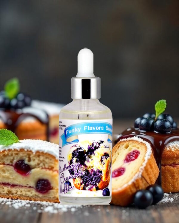 Funky Flavors Sweet Blueberry Crumble Muffin 50 ml Aromat słodzony