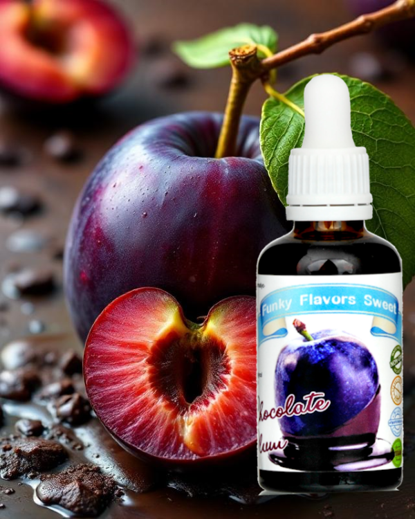 Funky Flavors Sweet Chocolate Plum 50 ml Aromat słodzony