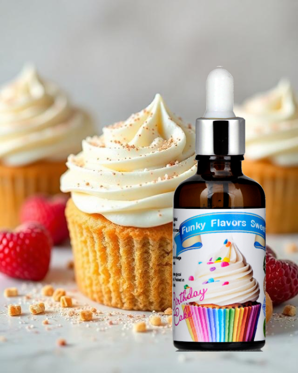 Funky Flavors Sweet Birthday Cake 50 ml AROMAT słodzony