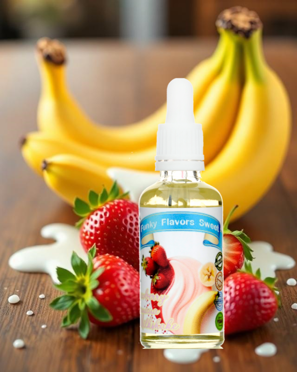 Funky Flavors Sweet Banana  Strawberry 50ml AROMAT słodzony