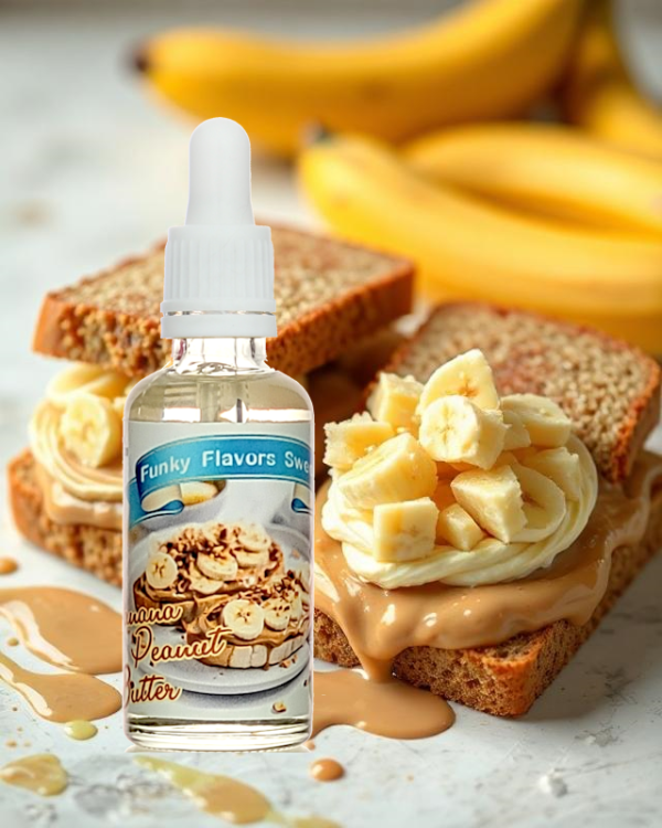 Funky Flavors Sweet Banana Peanut Butter 50 ml Aromat słozony