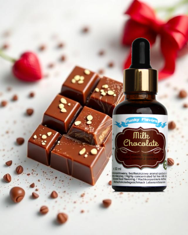 Funky Flavors Milk Chocolate 30 ml Aromat bez słodzika