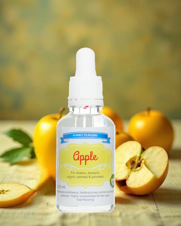 Funky Flavors Apple 30ml  jabłkowy Aromat bez słodzika