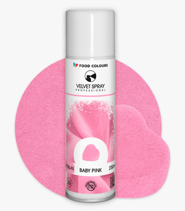 VELVET SPREJ 250 ML BABY PINK