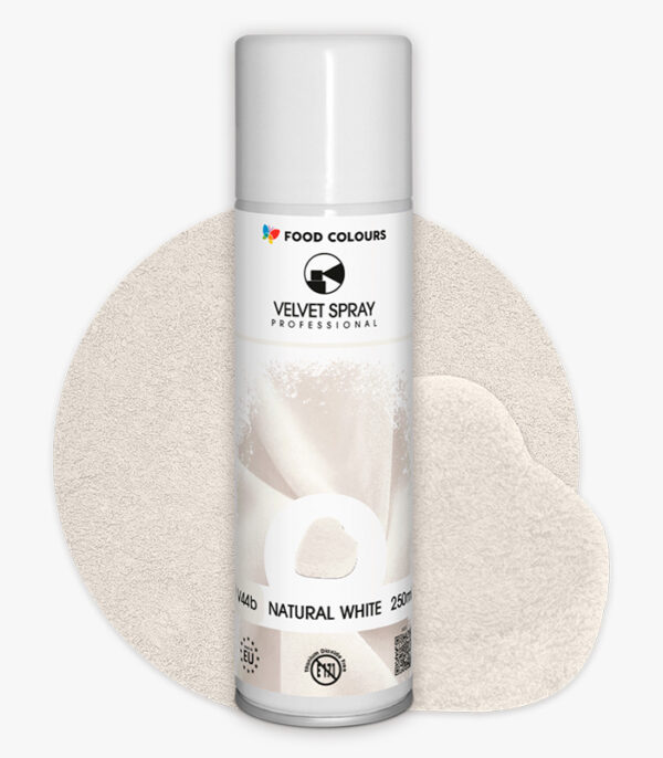 VELVET/ZAMSZ w SPREJU 250 ML Naturalny WHITE