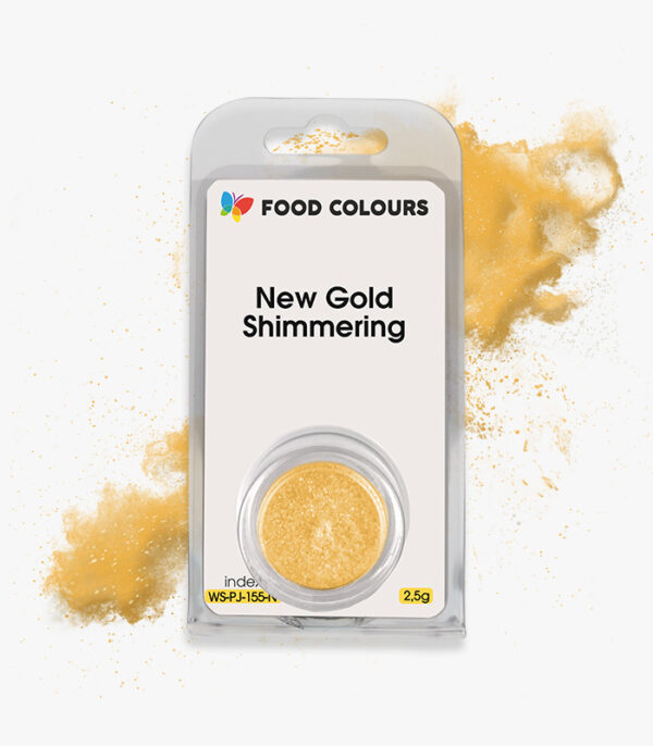 Barwnik (ZŁOTO) w proszku New Gold Shimmering 2,5g