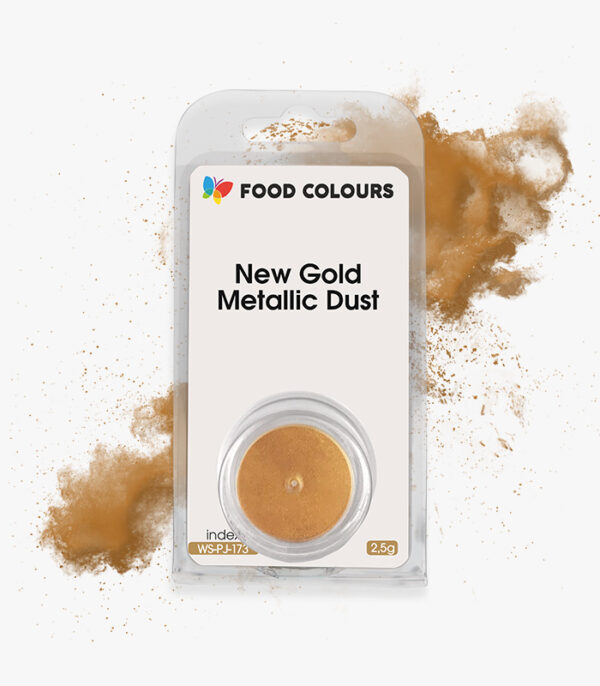 Barwnik (ZŁOTO) w proszku New Gold Metallic Dust 2,5g