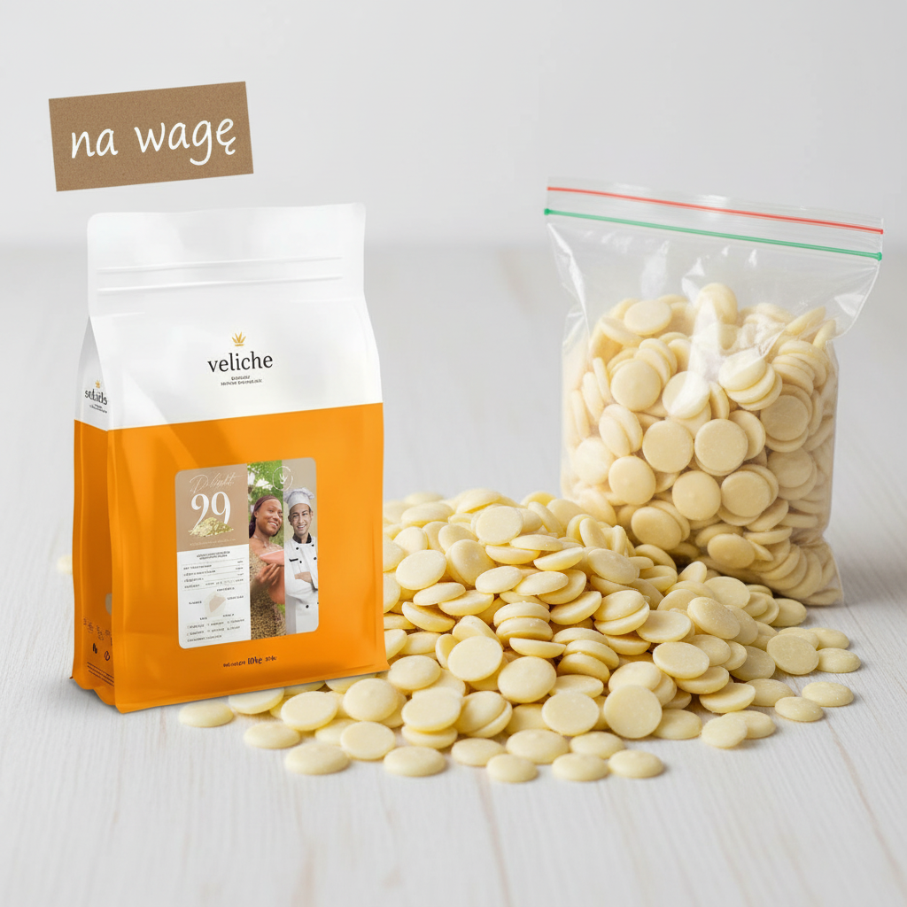 Czekolada Biała Veliche premium 29% 1 kg