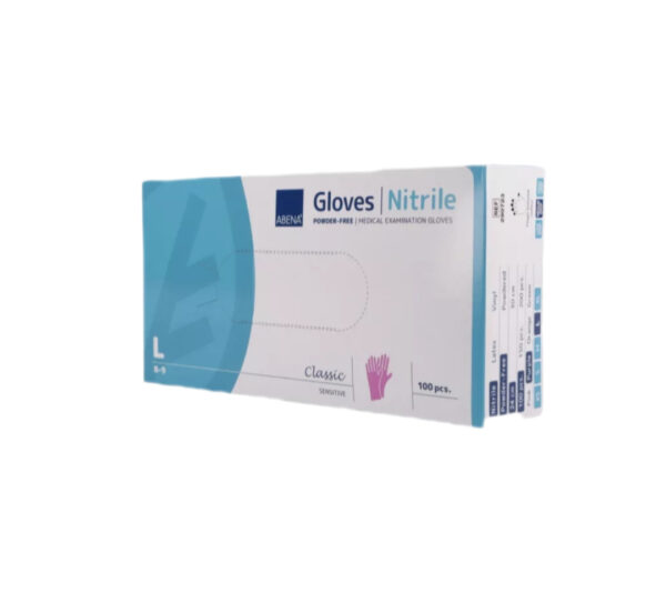 RĘKAWICE L nitrylowe fioletowe 100 pcs