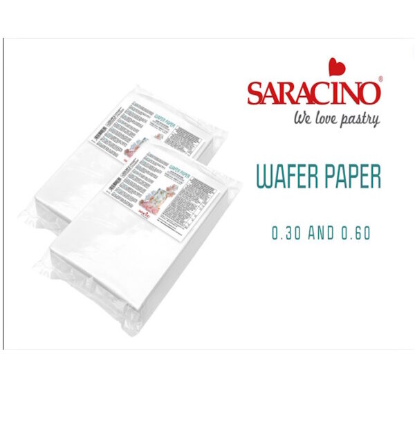 Papier waflowy A4 Saracino biały 0,3mm 100 szt